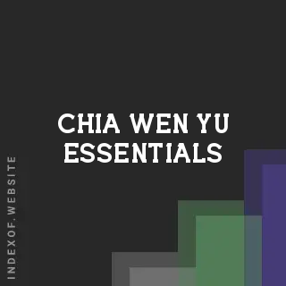 Chia-wen Yu Essentials | Indexof