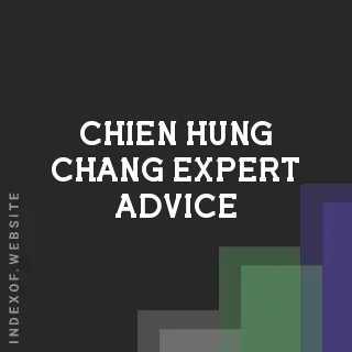 Chien-hung Chang Expert Advice | Indexof