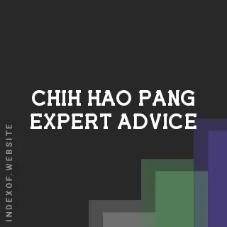 Chih-hao Pang Expert Advice | Indexof