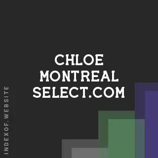 chloe-montreal-select.com by Natalie Choi site -  Indexof