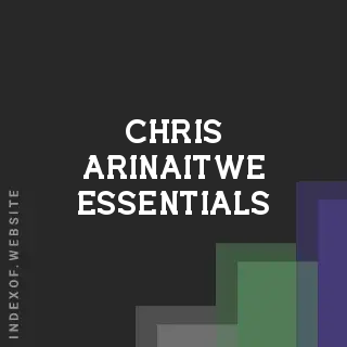 Chris Arinaitwe Essentials | Indexof