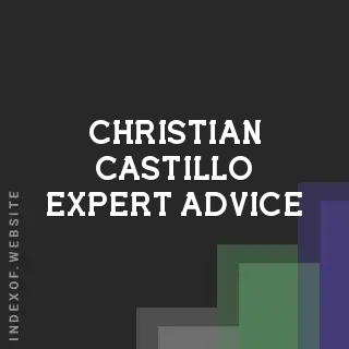 Christian Castillo Expert Advice | Indexof