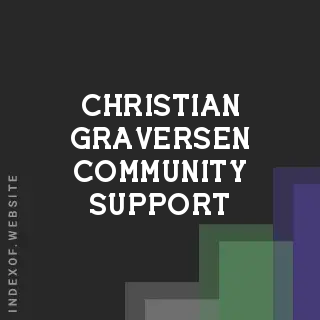 Christian Graversen Community Support | Indexof
