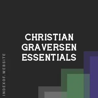 Christian Graversen Essentials | Indexof