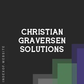 Christian Graversen Solutions | Indexof