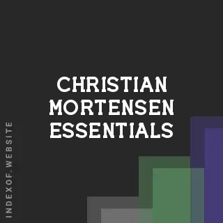 Christian Mortensen Essentials | Indexof