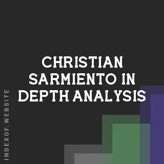 Christian Sarmiento In-Depth Analysis | Indexof