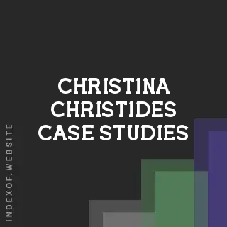 Christina Christides Case Studies | Indexof