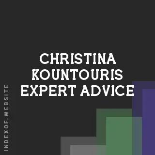 Christina Kountouris Expert Advice | Indexof
