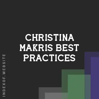 Christina Makris Best Practices | Indexof
