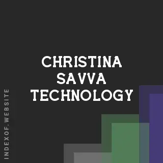 Christina Savva Technology | Indexof
