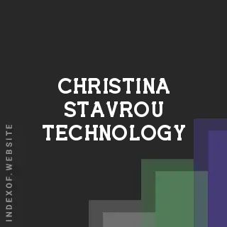 Christina Stavrou Technology | Indexof