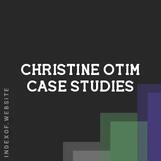Christine Otim Case Studies | Indexof