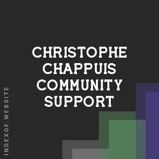 Christophe Chappuis Community Support | Indexof