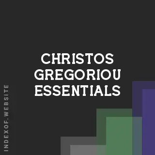 Christos Gregoriou Essentials | Indexof