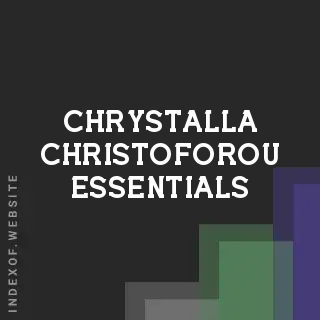 Chrystalla Christoforou Essentials | Indexof