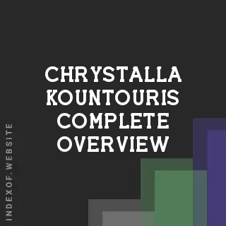 Chrystalla Kountouris Complete Overview | Indexof
