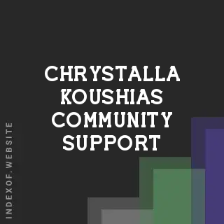 Chrystalla Koushias Community Support | Indexof