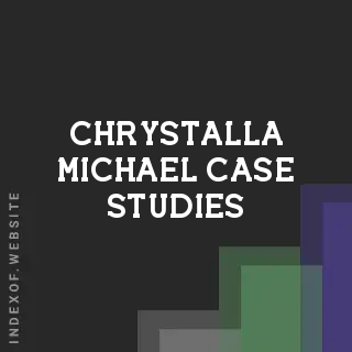 Chrystalla Michael Case Studies | Indexof