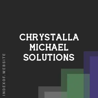 Chrystalla Michael Solutions | Indexof