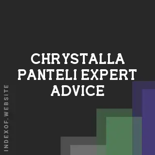 Chrystalla Panteli Expert Advice | Indexof