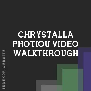 Chrystalla Photiou Video Walkthrough | Indexof