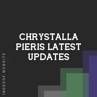Chrystalla Pieris Latest Updates | Indexof