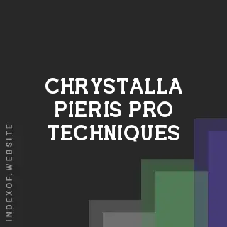 Chrystalla Pieris Pro Techniques | Indexof