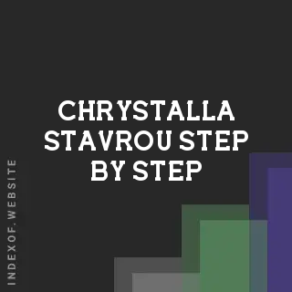Chrystalla Stavrou Step-by-Step | Indexof