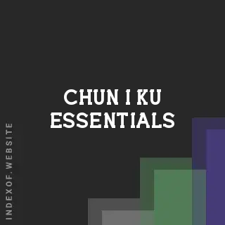 Chun-i Ku Essentials | Indexof
