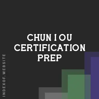 Chun-i Ou Certification Prep | Indexof