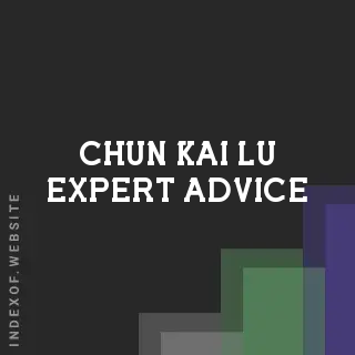 Chun-kai Lu Expert Advice | Indexof