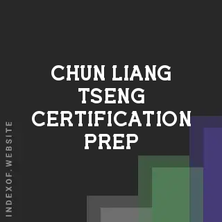 Chun-liang Tseng Certification Prep | Indexof