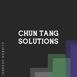 Chun Tang Solutions | Indexof