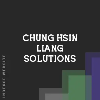 Chung-hsin Liang Solutions | Indexof