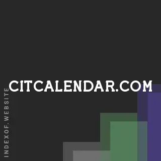 citcalendar.com by Charalambos Aristotelous site -  Indexof