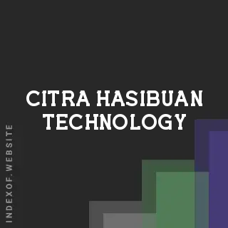 Citra Hasibuan Technology | Indexof