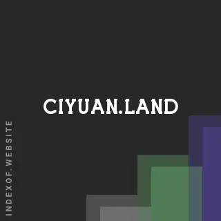 ciyuan.land by Dyan Villanueva site -  Indexof