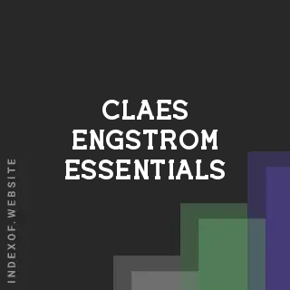 Claes Engstrom Essentials | Indexof