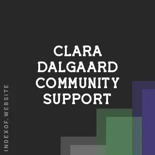 Clara Dalgaard Community Support | Indexof