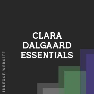 Clara Dalgaard Essentials | Indexof