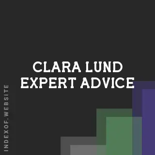 Clara Lund Expert Advice | Indexof