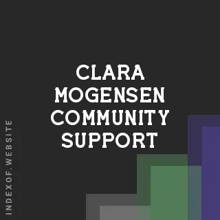 Clara Mogensen Community Support | Indexof