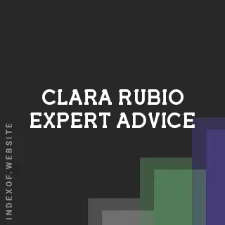 Clara Rubio Expert Advice | Indexof