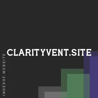 clarityvent.site by Rudra Yadav site -  Indexof