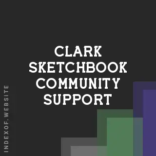 Clark Sketchbook Community Support | Indexof