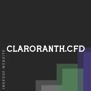 claroranth.cfd by Eka Budiman site -  Indexof