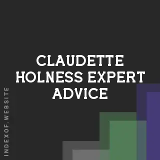 Claudette Holness Expert Advice | Indexof