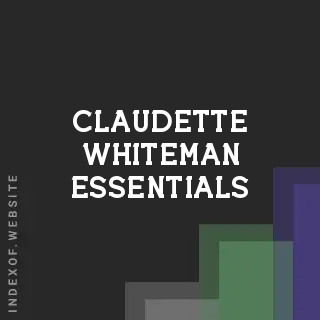 Claudette Whiteman Essentials | Indexof