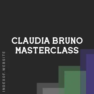 Claudia Bruno Masterclass | Indexof